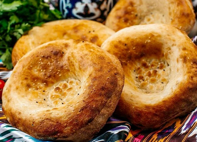 Tajik Flatbread (Obi Non)