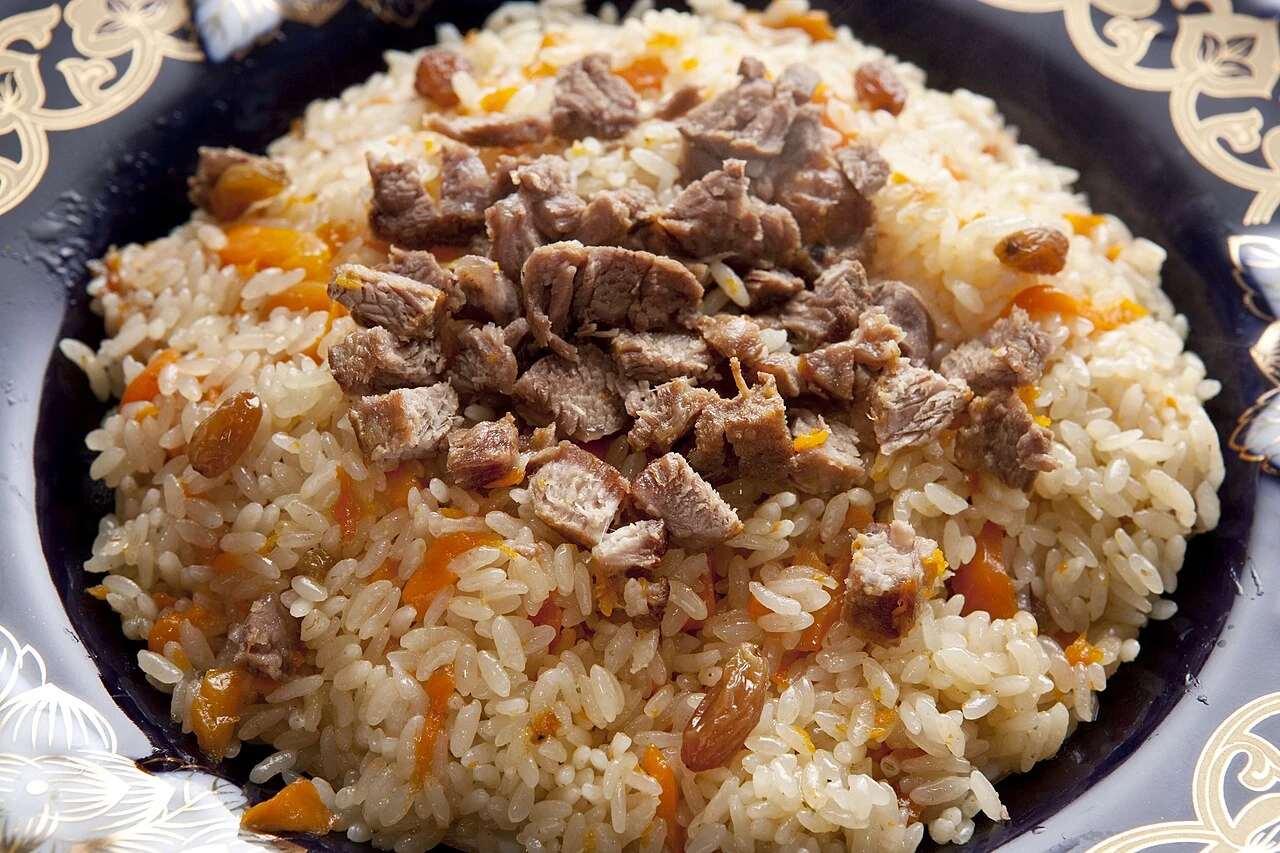 Turkmen plov (palov)